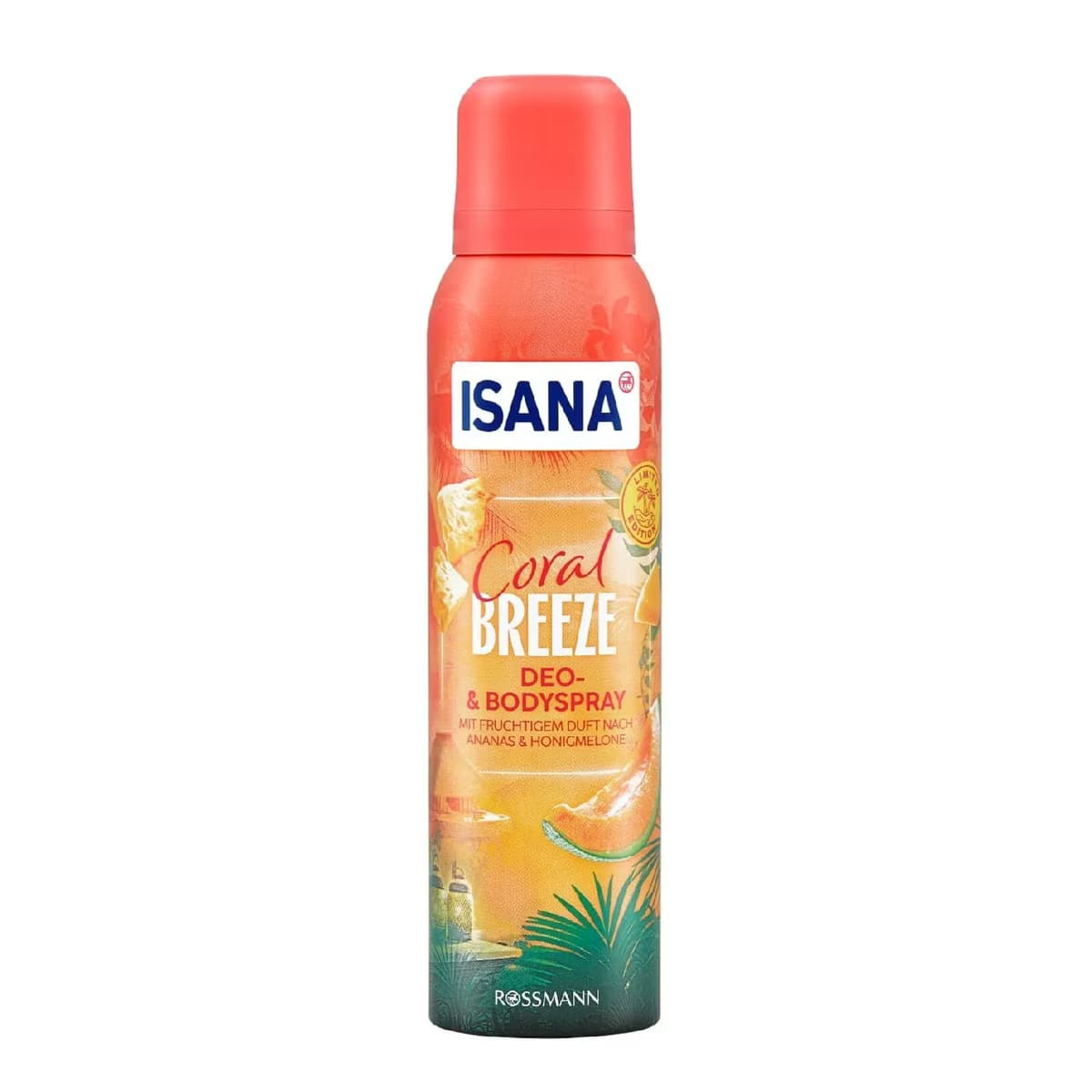 Isana Deodorant and Body Sprey Coral Breeze, 150 ml