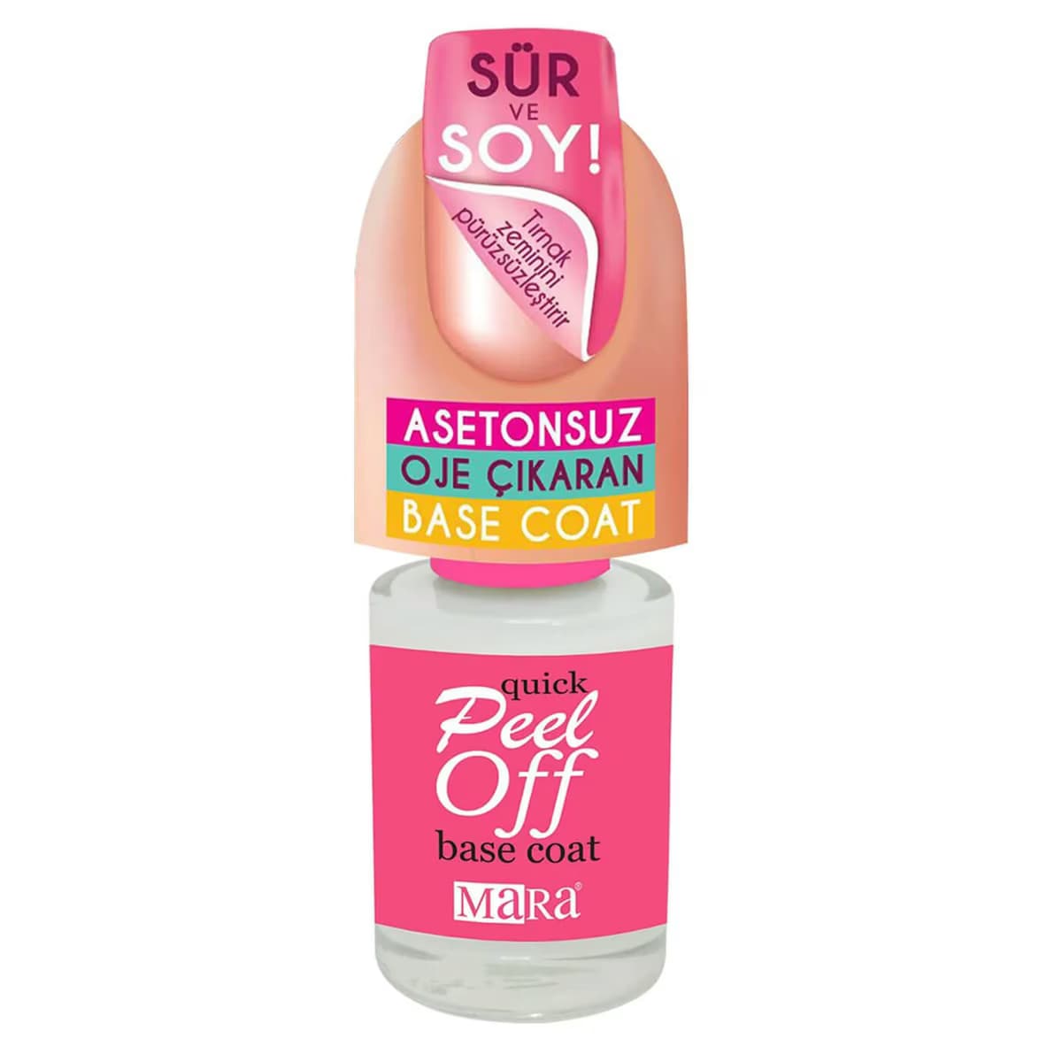 Mara Oje Çıkarıcı Base Coat Soyulabilen 12 ml
