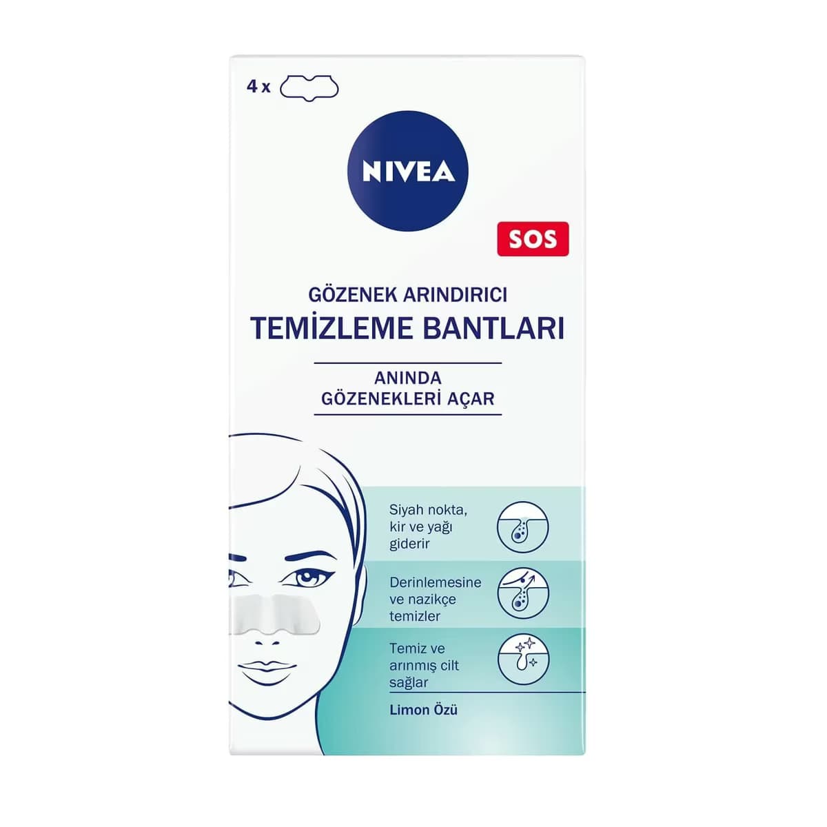 Nivea T Bant Temizleyici 4'lü
