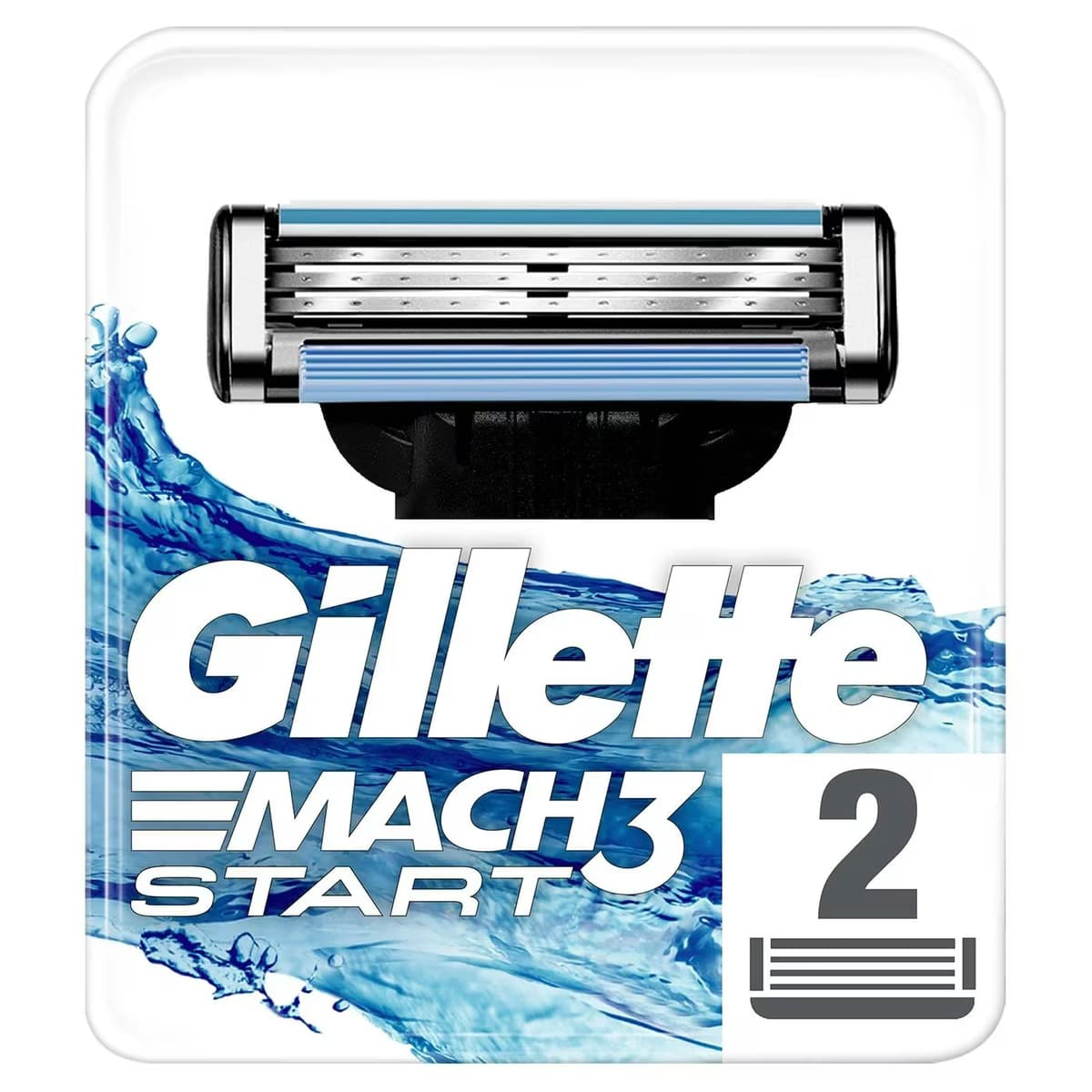 Gillette Yedek Bıçak Mach 3 Start 2'li