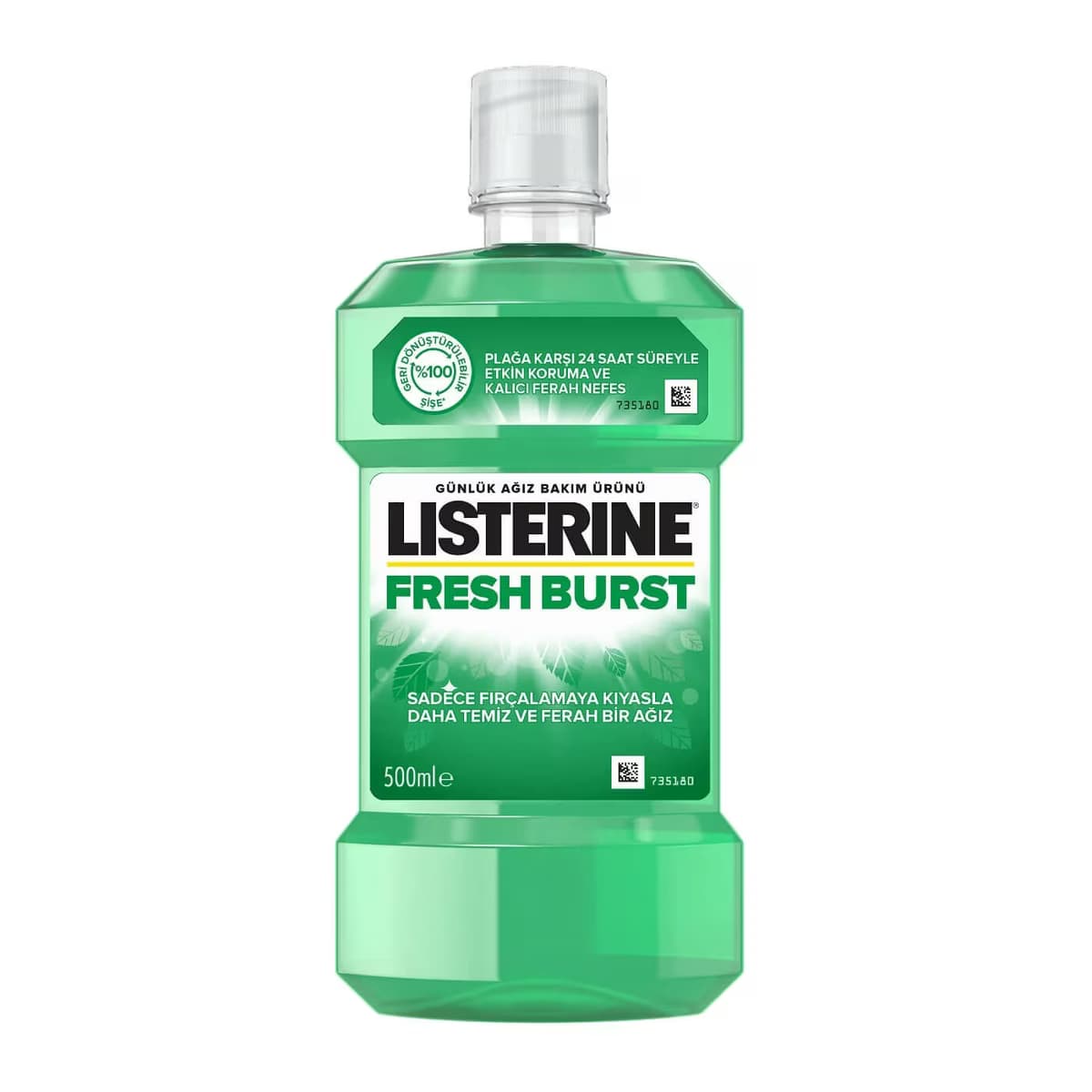 Listerine Ağız Bakım Suyu Fresh Burst Ferah Nane 500 ml