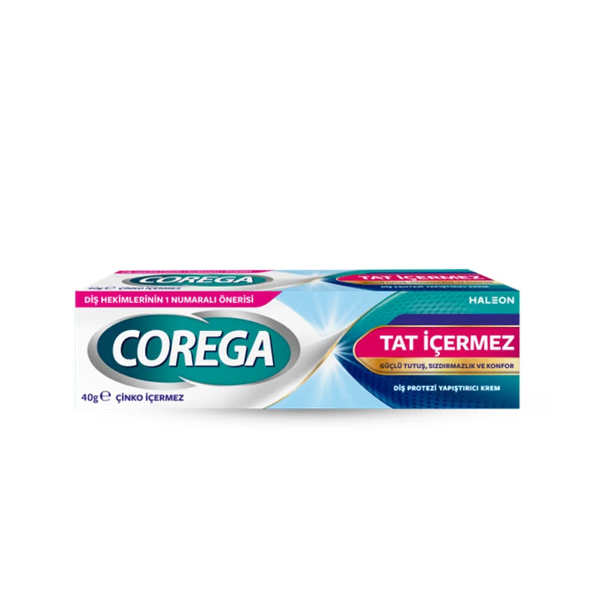 Corega Diş Protezi Yapıştırıcı Krem Tat İçermez 3 Yönlü 40 gr