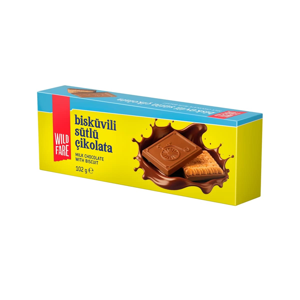 Wildfare Bisküvili Sütlü Çikolata 102 gr