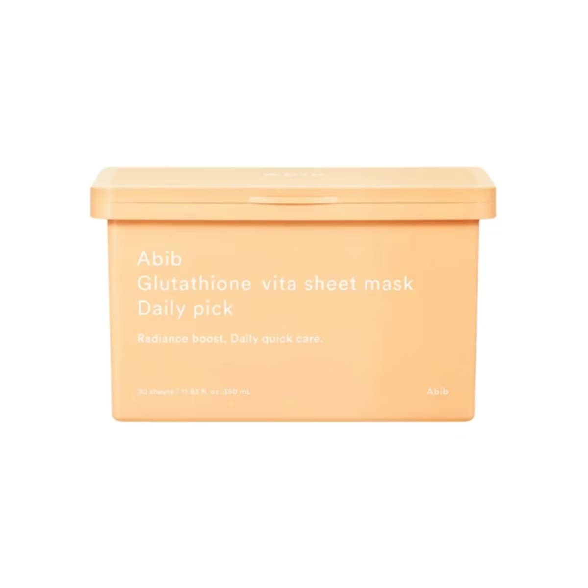 Abib Glutathione Vita Sheet Mask Daily Pick 30 Sheets