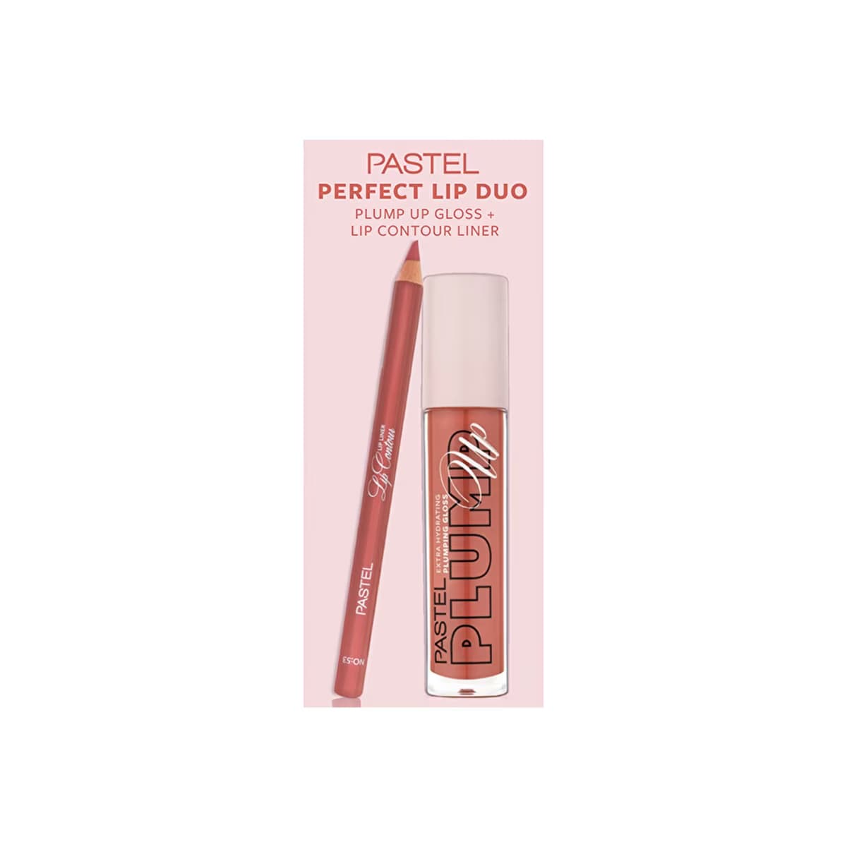 Pastel Perfect Lip Duo Plump Up Gloss 205 + Lip Contour Liner 53