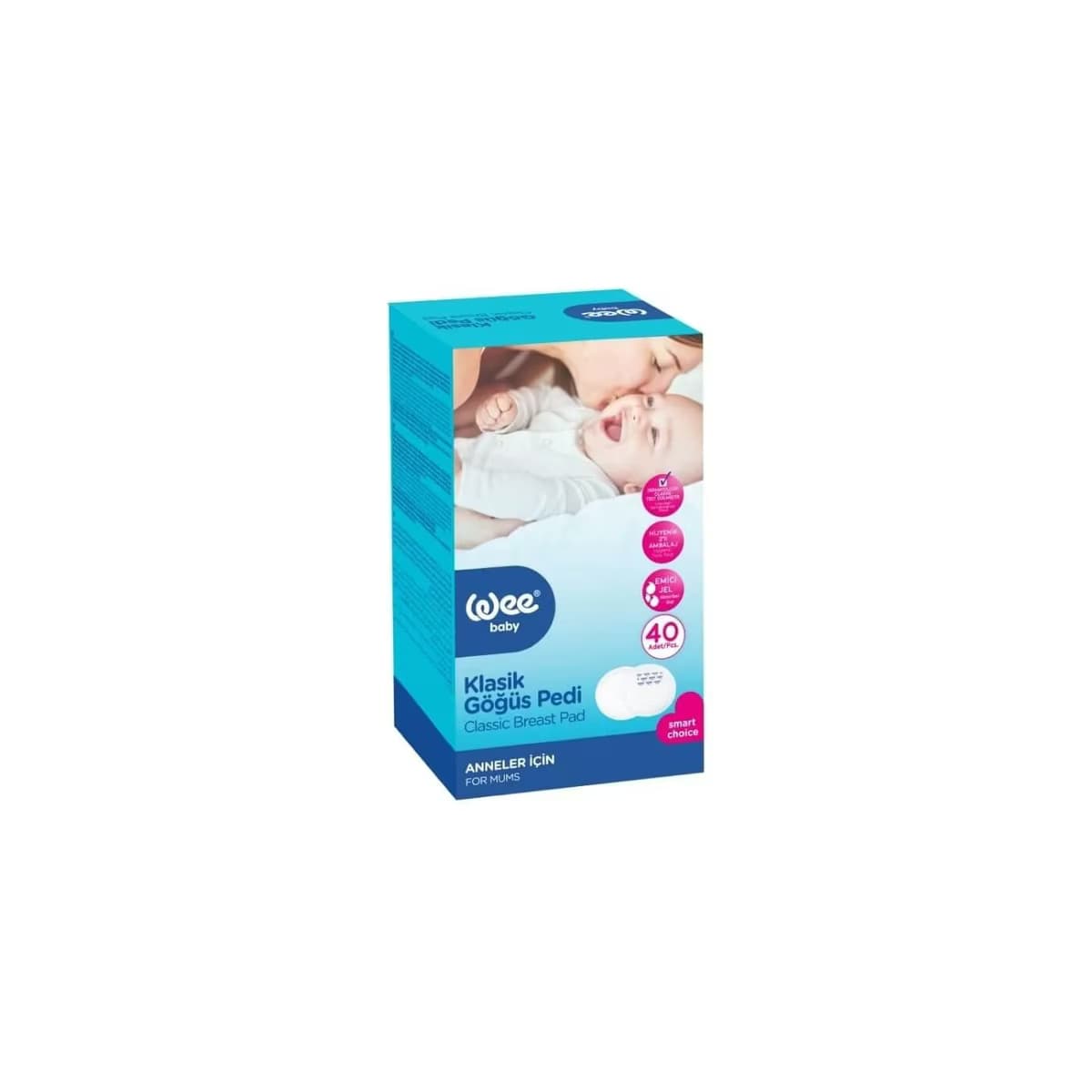 Wee Baby Klasik Göğüs Pedi 40'lı