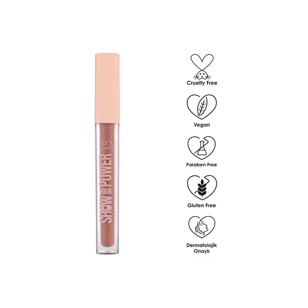 Show by Pastel Show Your Power Likit Mat Ruj 609 - Gratis