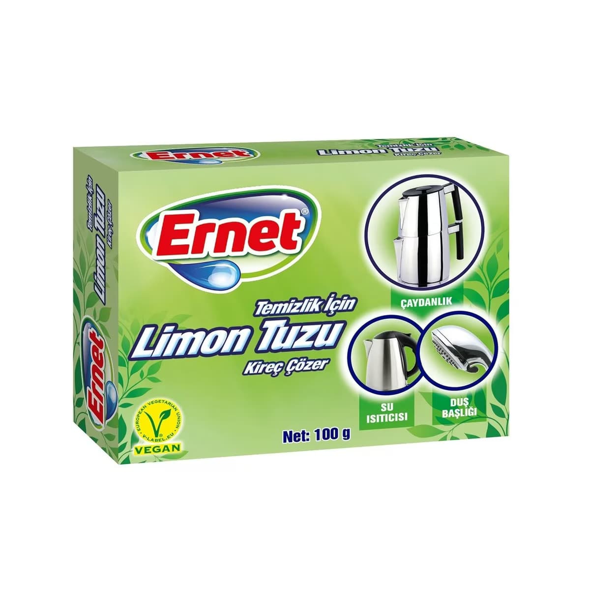Ernet Temizlik İçin Limon Tuzu 100 gr