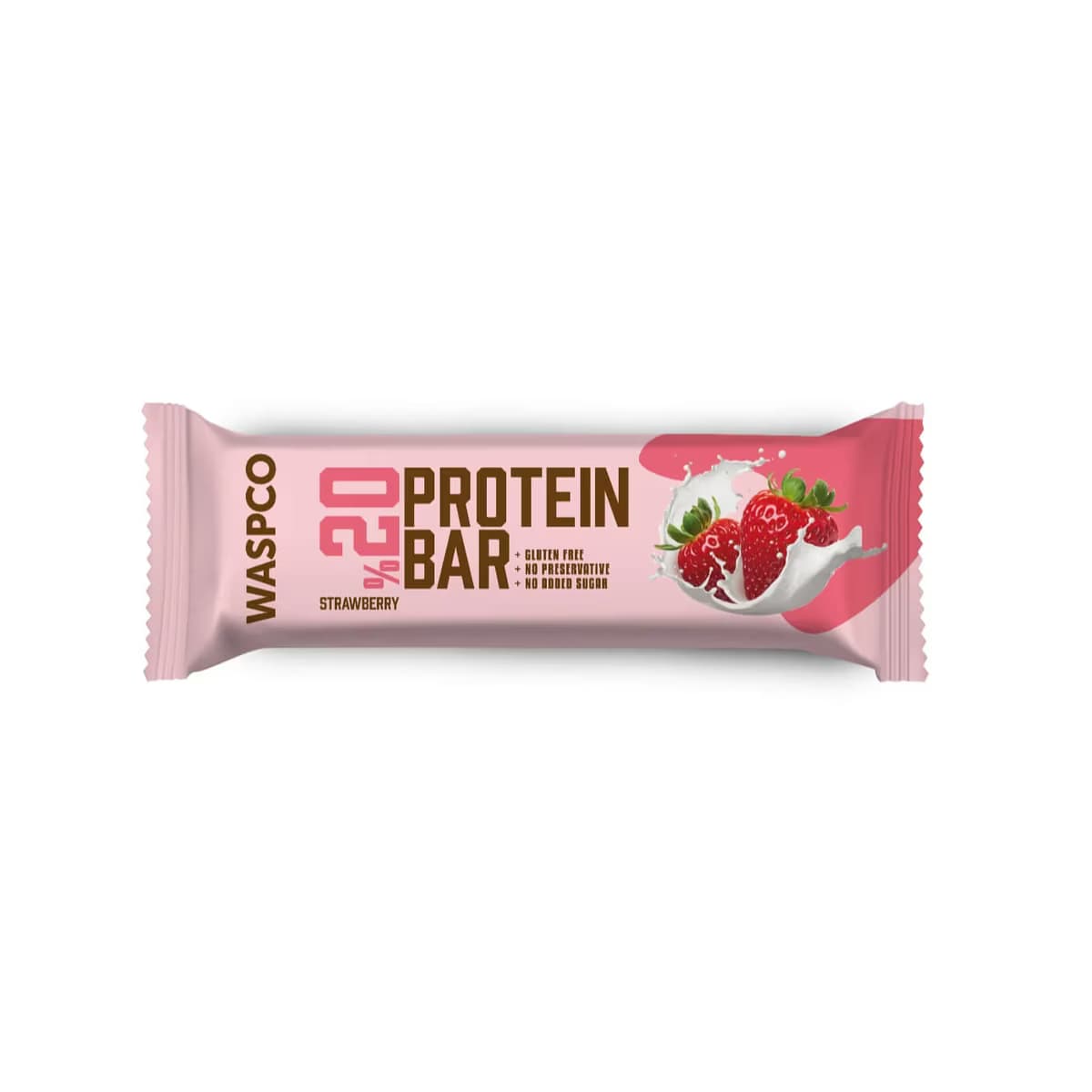 Wasp Çilekli Protein Bar 40 gr