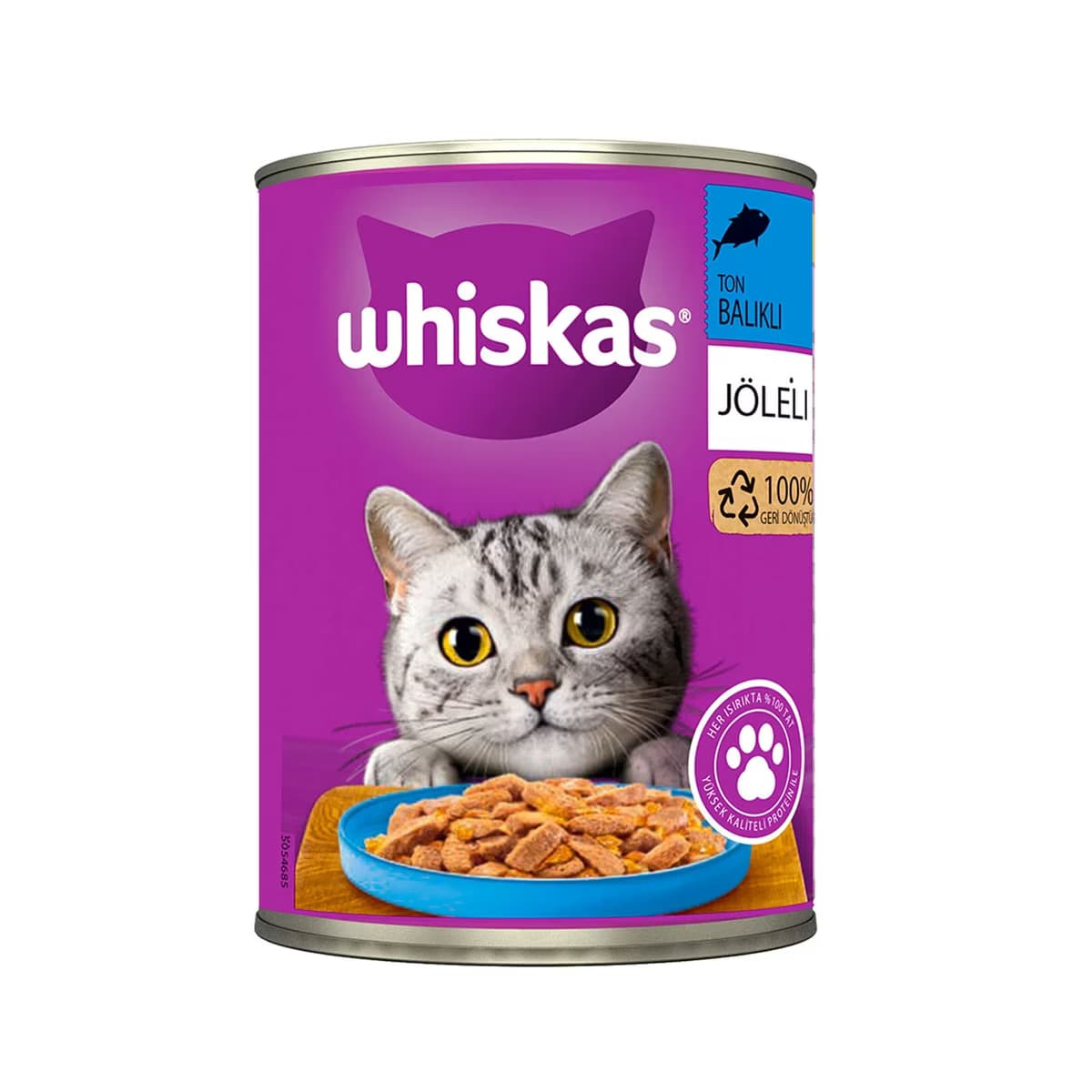 Whiskas Kedi Maması Konserve Ton Balıklı 400 gr