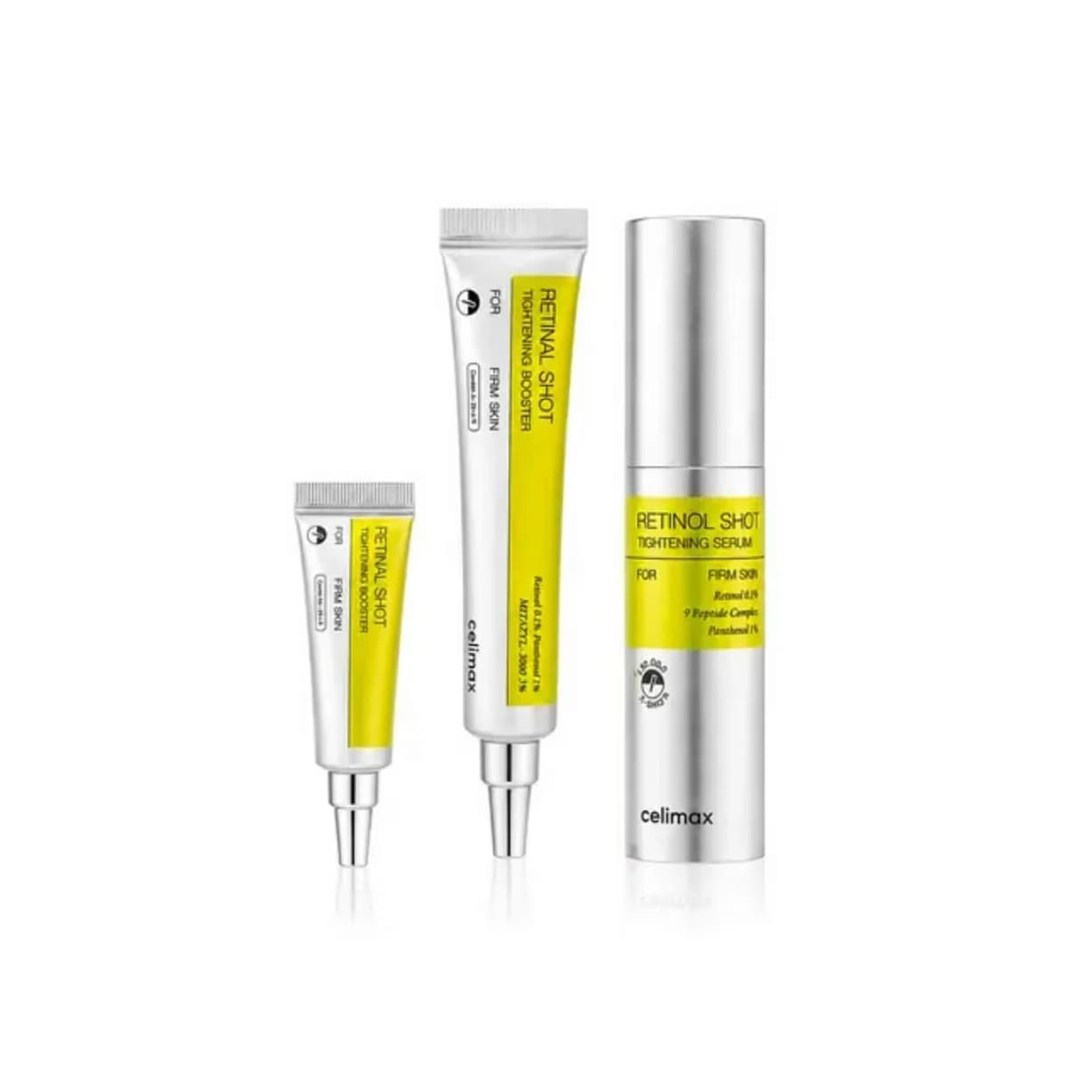 Celimax Retinol Shot 30 ml & Retinal Shot 15 ml + 3 ml Set, 1 Adet