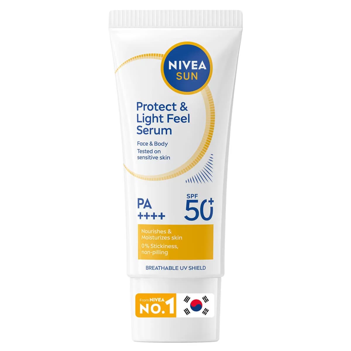 Nivea Sun Serum Spf50+ Protect and Light Feel 90 ml