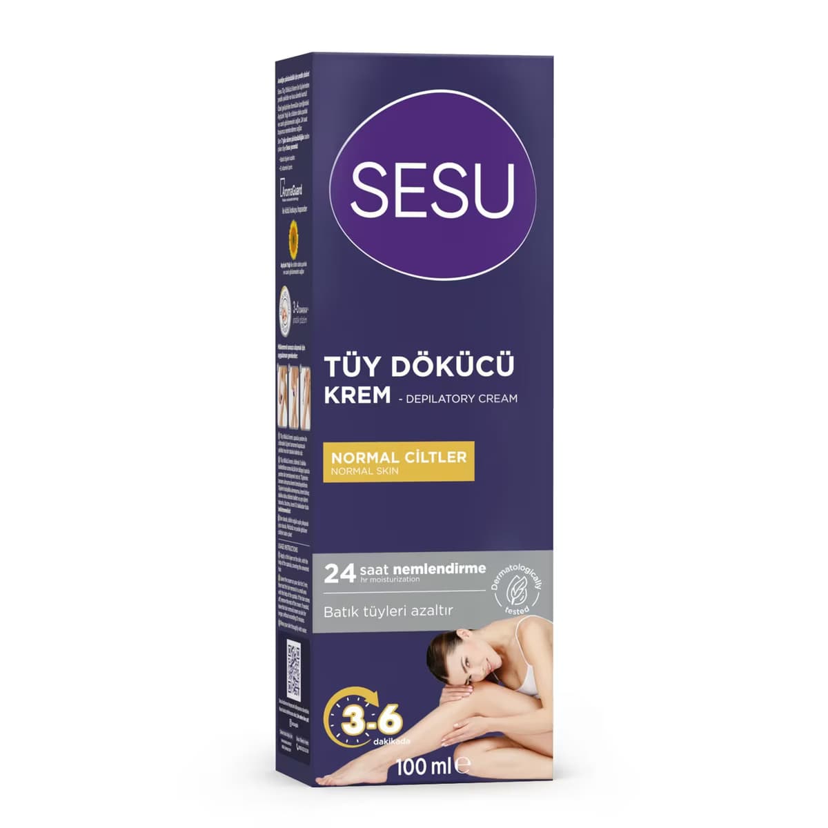 Sesu Tüy Dökücü Krem Normal Ciltler 100 ml