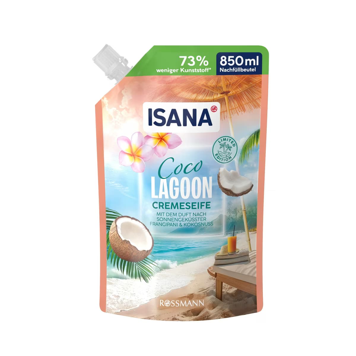 Isana Sıvı Sabun Yedek Coconut 850 ml