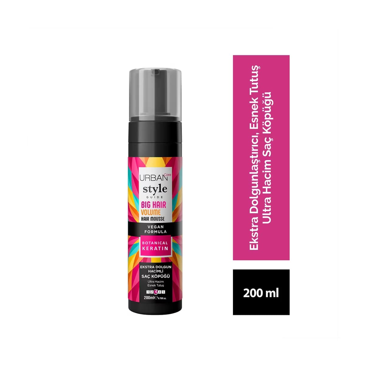 Urban Care Style Guide Ekstra Dolgunlaştırıcı Saç Hacim Köpüğü 200 ml