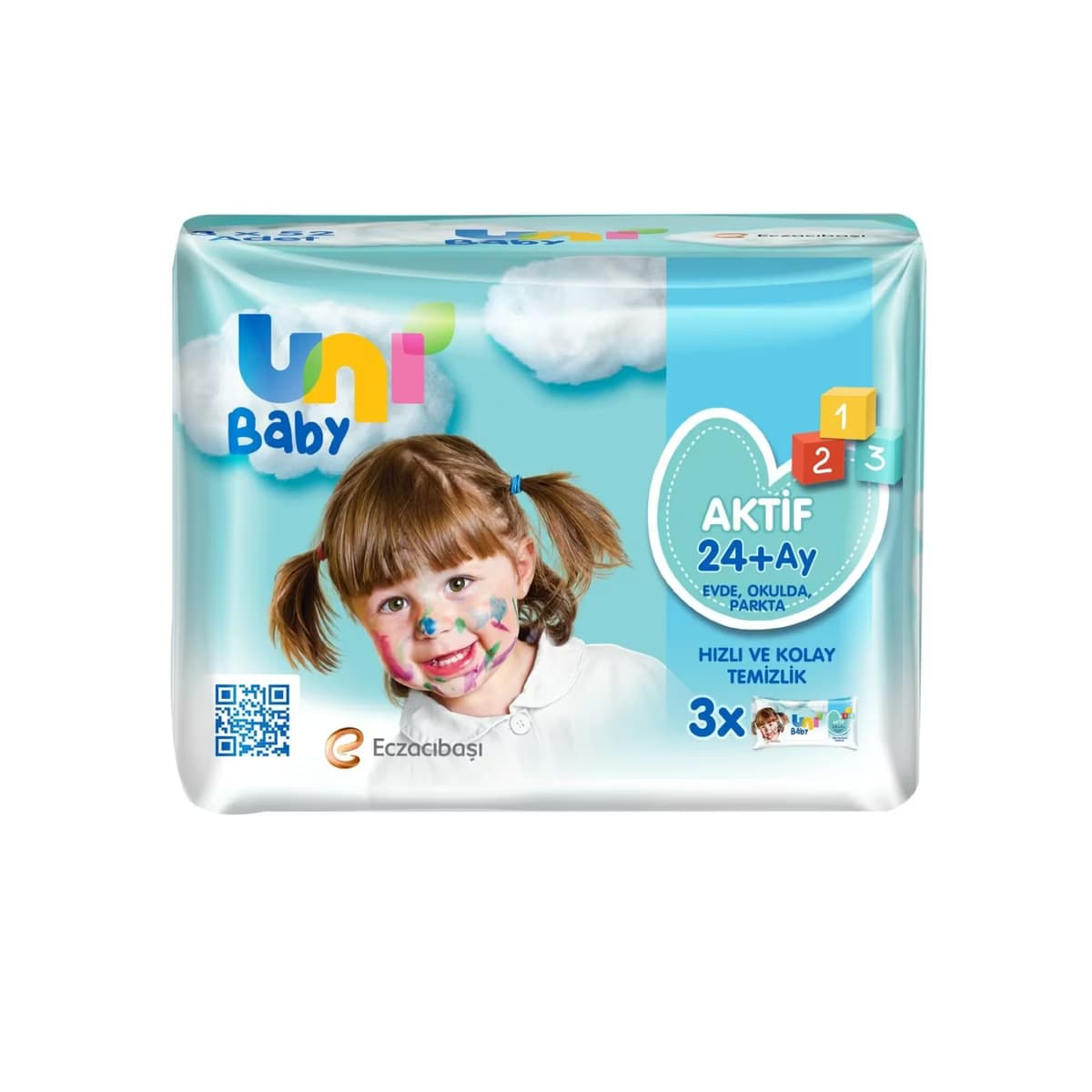 Uni Baby Islak Havlu Simple Clean 52x3