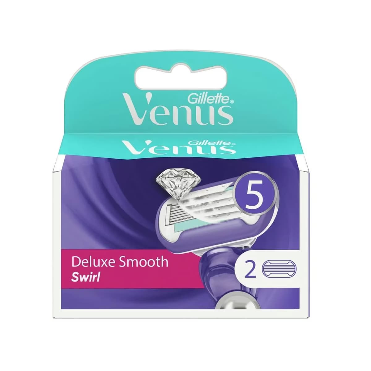 Gillette Venus Swirl Extra Smooth Tıraş Makinesi 5 Yedek Bıçak 2'li