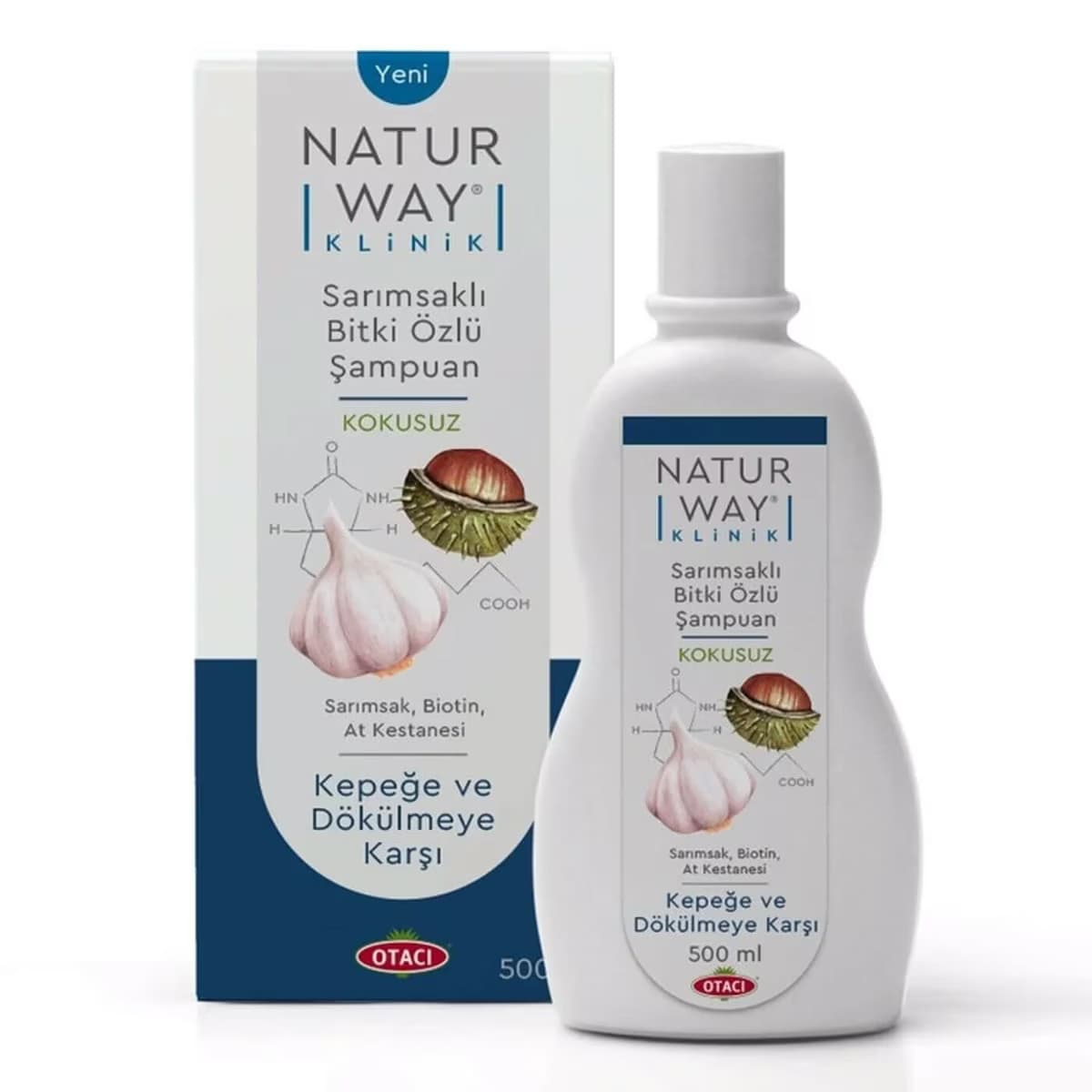 Naturway Klinik Şampuan Sarımsaklı Bitki Özlü 500 ml