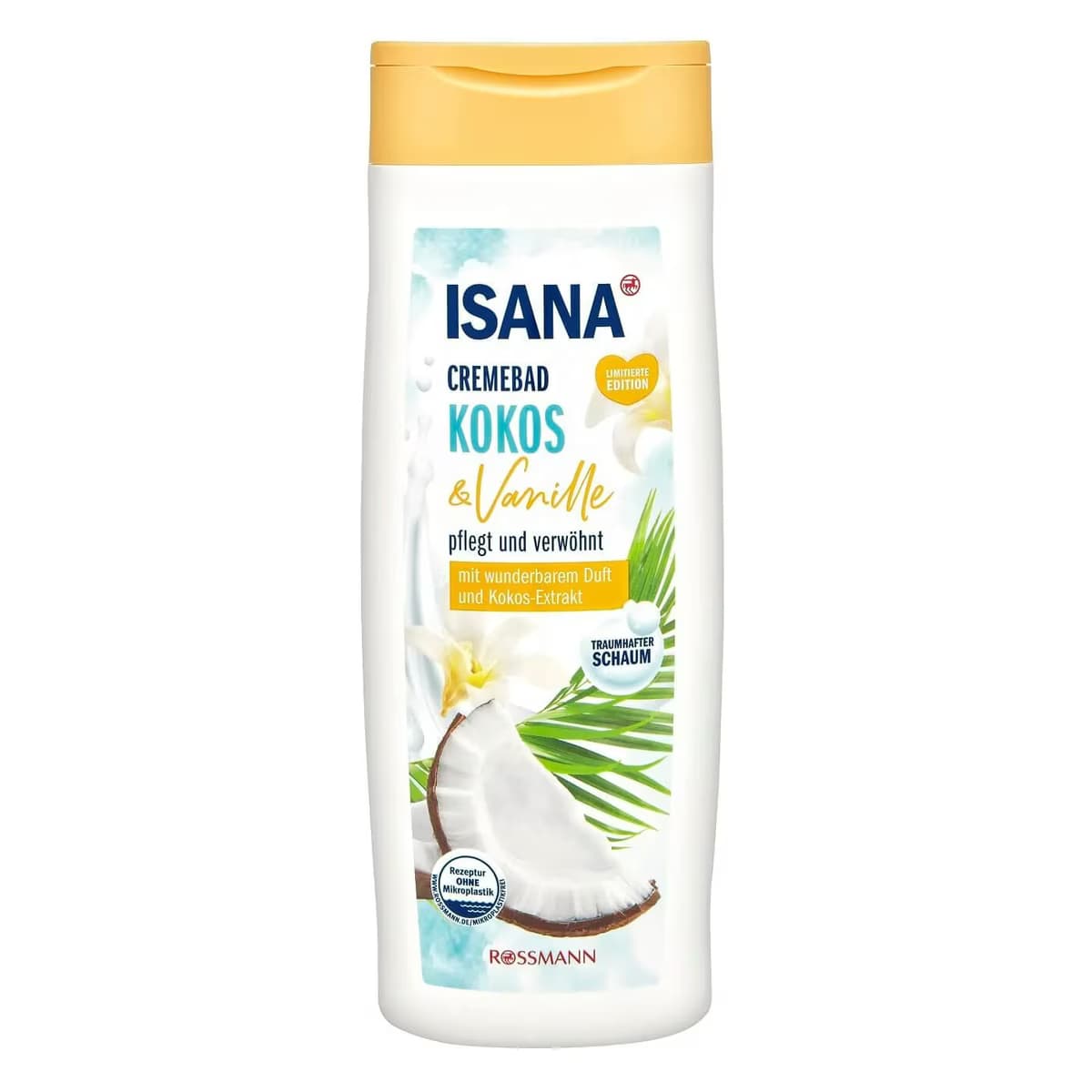 Isana Kremsi Duş Jeli Hindistan Cevizi & Vanilya 750 ml