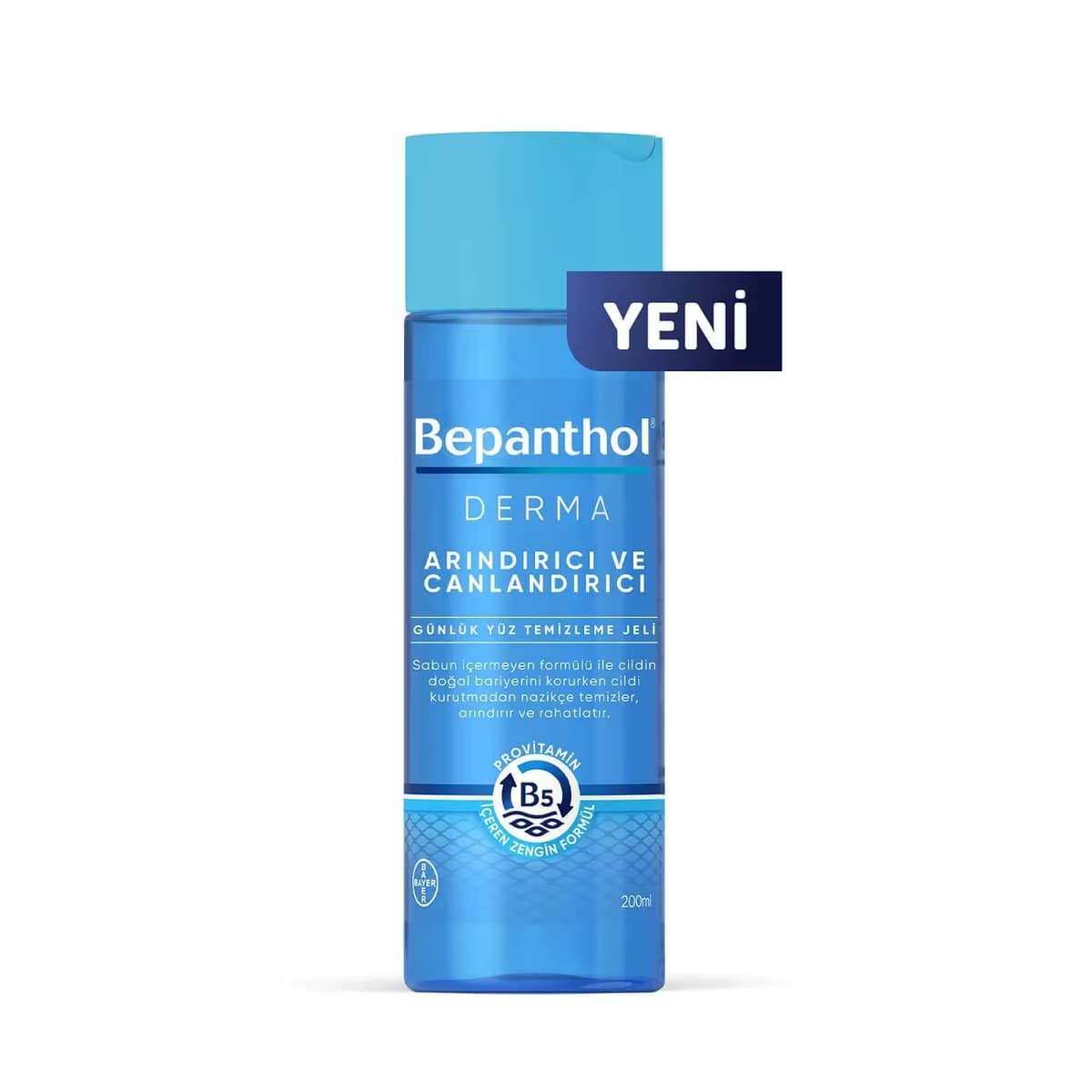 Bepanthol Derma Yüz Temizleme Jeli Arındırıcı 200 ml