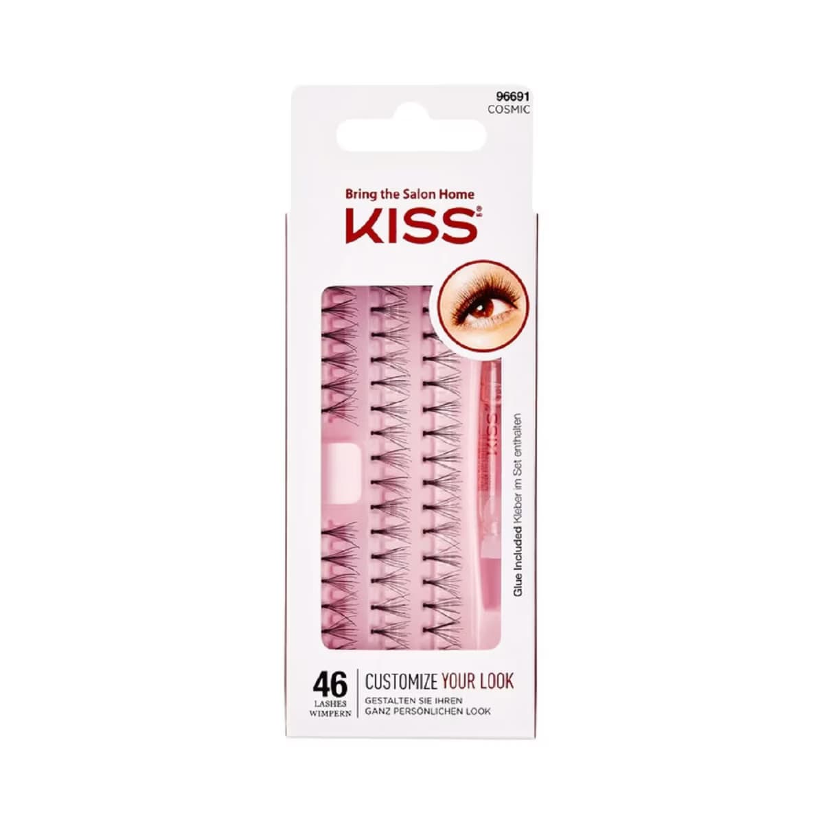 Kiss Takma Kirpik Tekli Kısa Envy KPE01C 70 adet