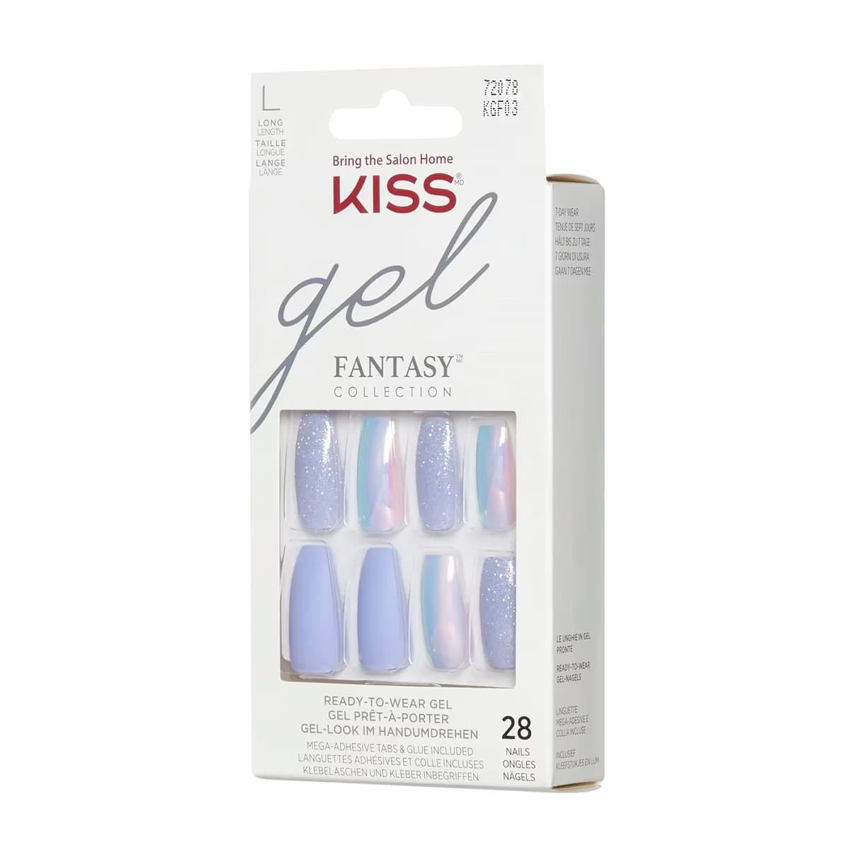 Kiss Takma Tırnak Glam Fantasy KGF03C 03 28 adet