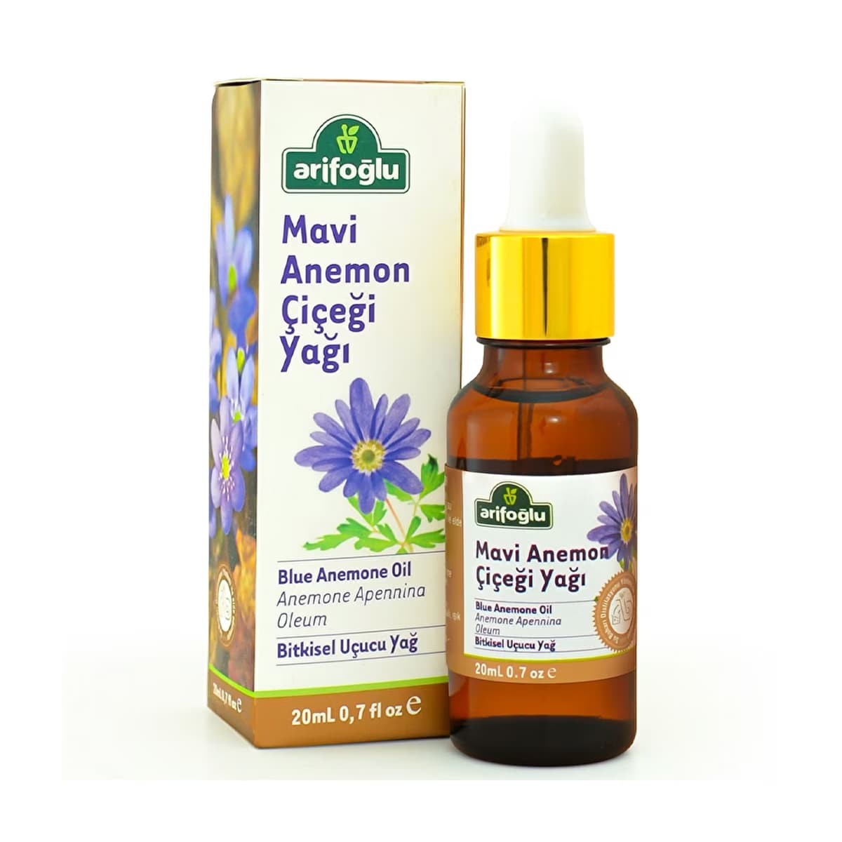 Arifoğlu Mavi Anemon Çiçeği Yağı 20 ml - Gratis