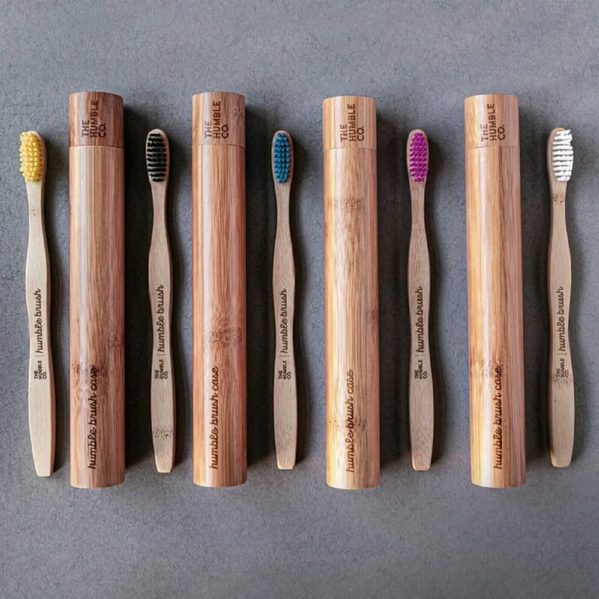 Humble Brush Bamboo Diş Fırçası Kabı Çocuk 1 adet