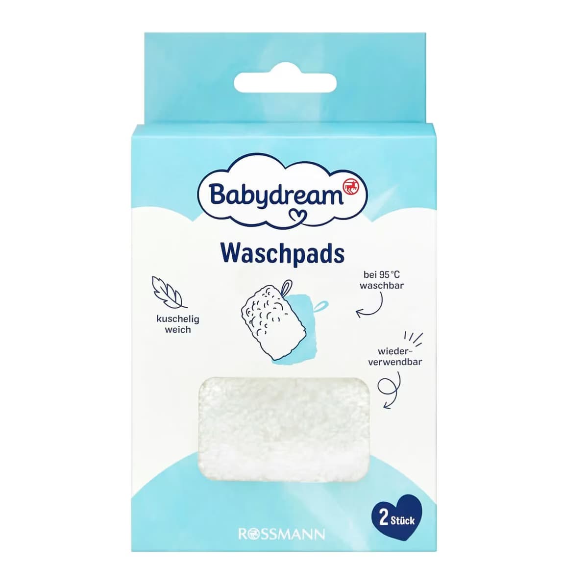 Babydream Yıkama Bezi Kuru Yıkanabilir 2'li