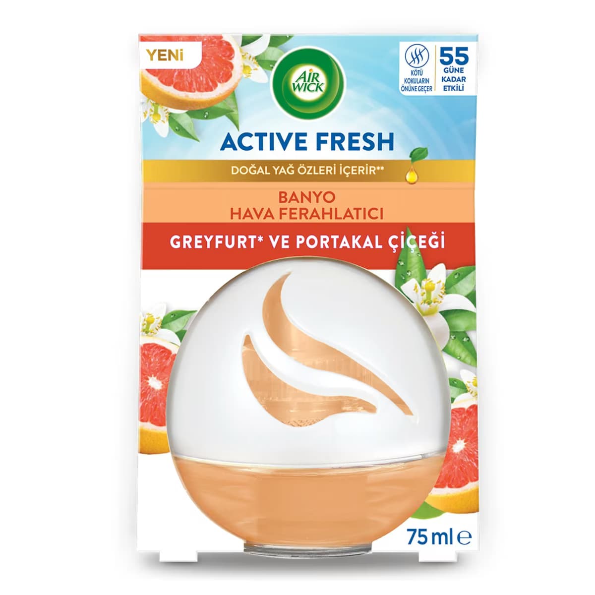 Airwick Oda Kokusu Decosphere Greyfurt & Portakal Çiçeği 75 ml