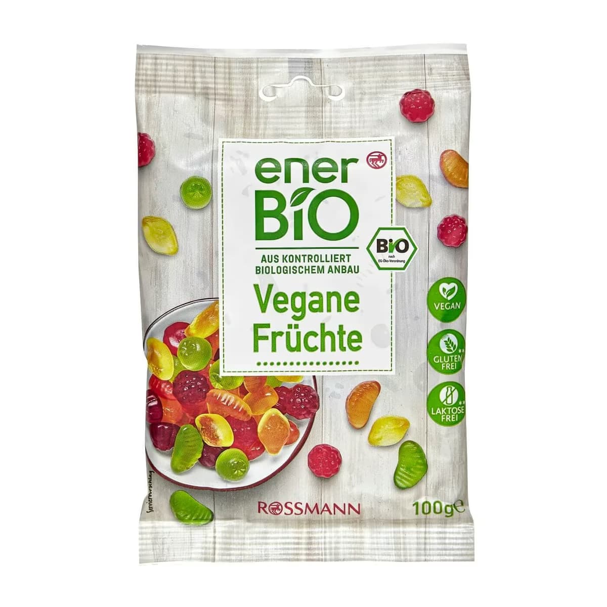 Enerbio Organik Meyve Aromalı Çiğnenebilir Şekerleme 100 gr