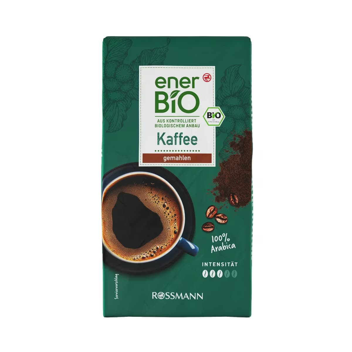 Enerbio Organik Çekilmiş Kahve Klasik 500 gr