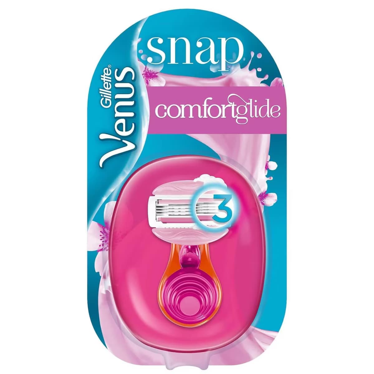 Gillette Venus Snap Breeze 3 Traş Bıçağı Seyahat Boy 1 adet
