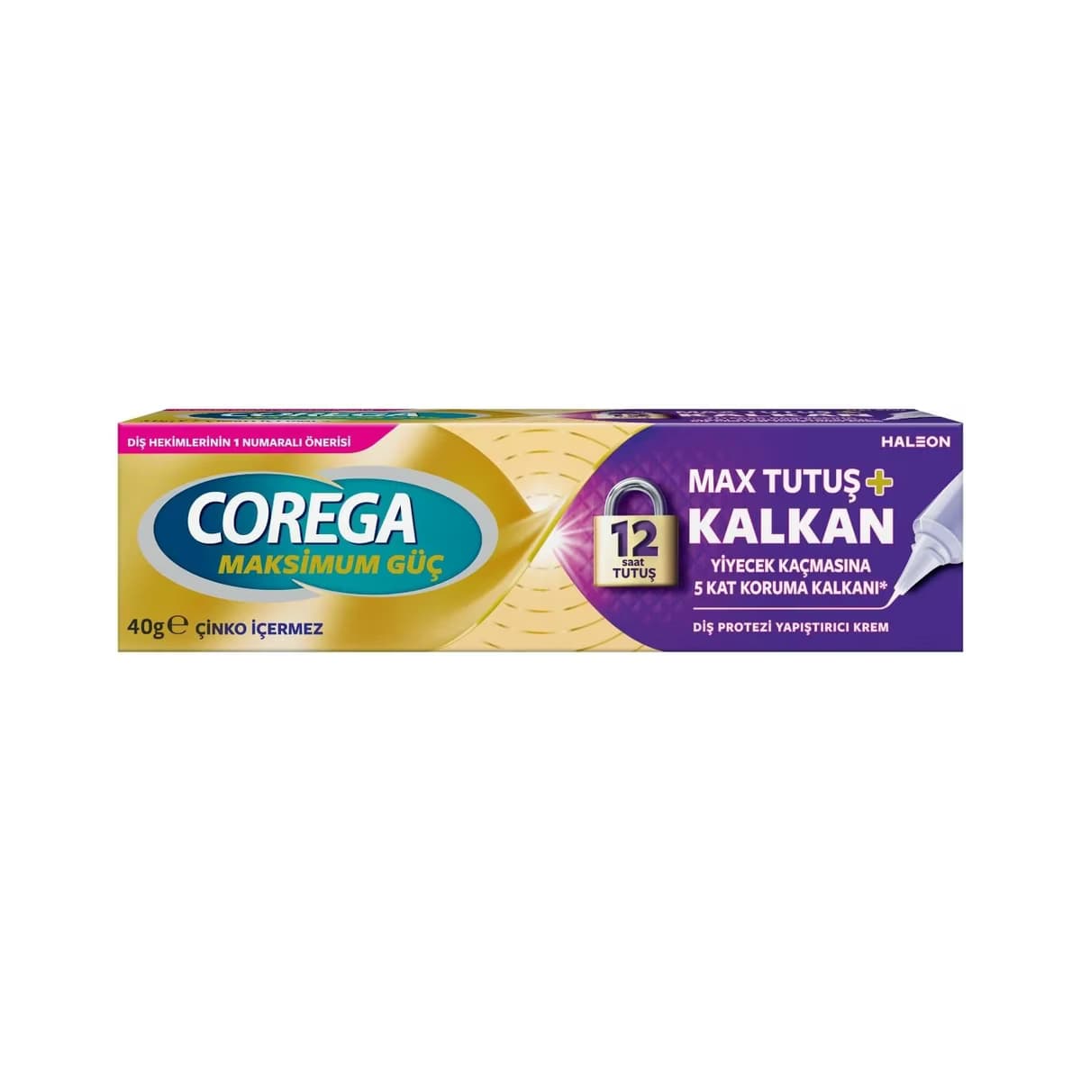 Corega Diş Protezi Yapıştırıcı Krem Max Kontrol 40 gr