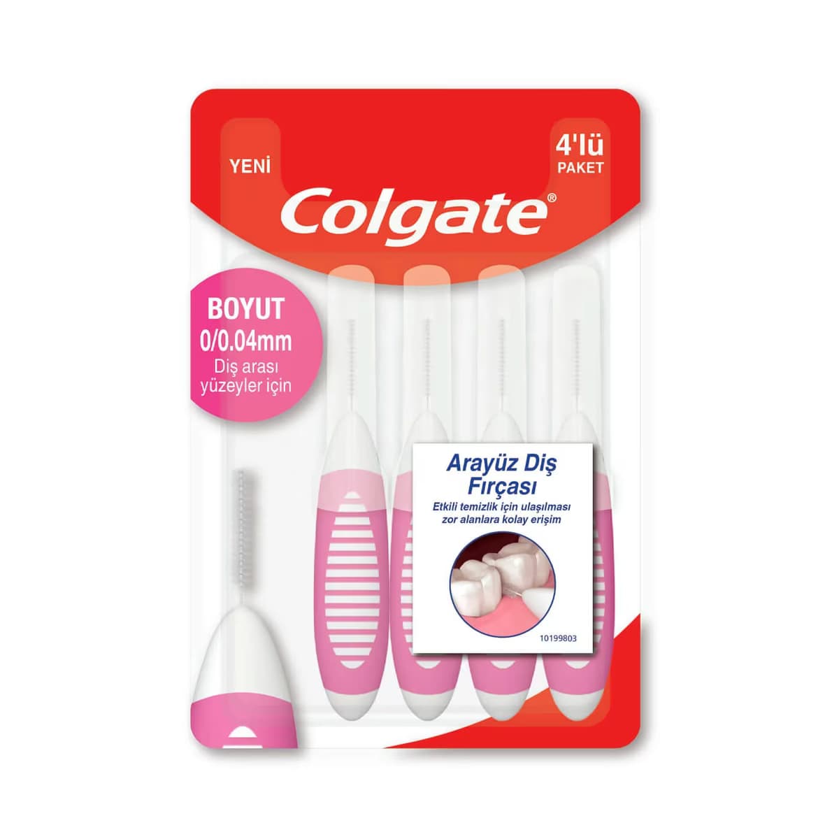 Colgate Arayüz Fırçası 4 mm 1 adet