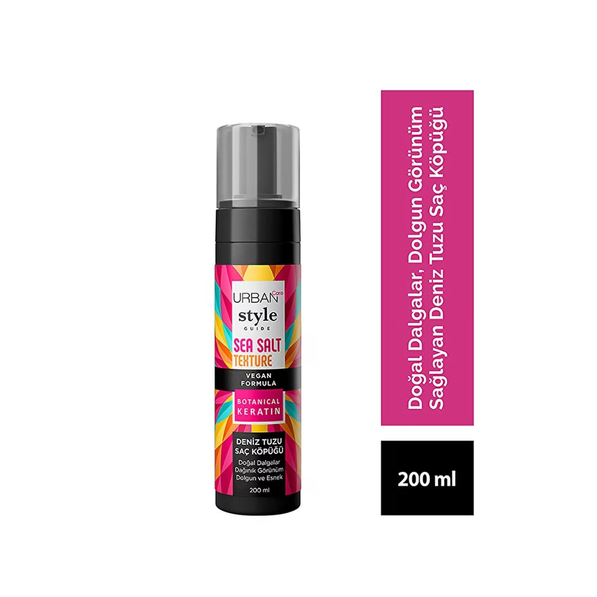 Urban Care Style Guide Deniz Tuzu Saç Köpüğü 200 ml - Gratis