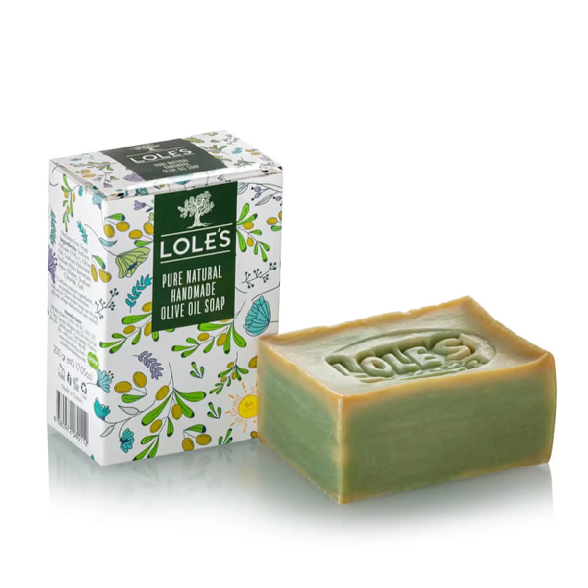 Lole's Zeytinyağlı Katı Sabun El Yapımlı Güneşte Kurutulmuş 200 gr