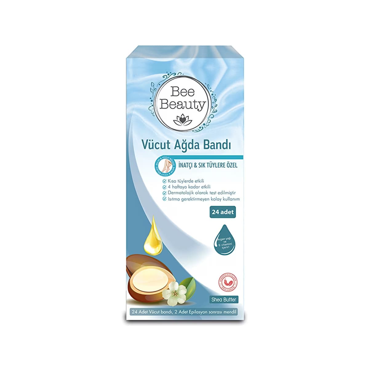 Bee Beauty Vücut Ağda Bandı İnatçı Sık 24'lü - Gratis