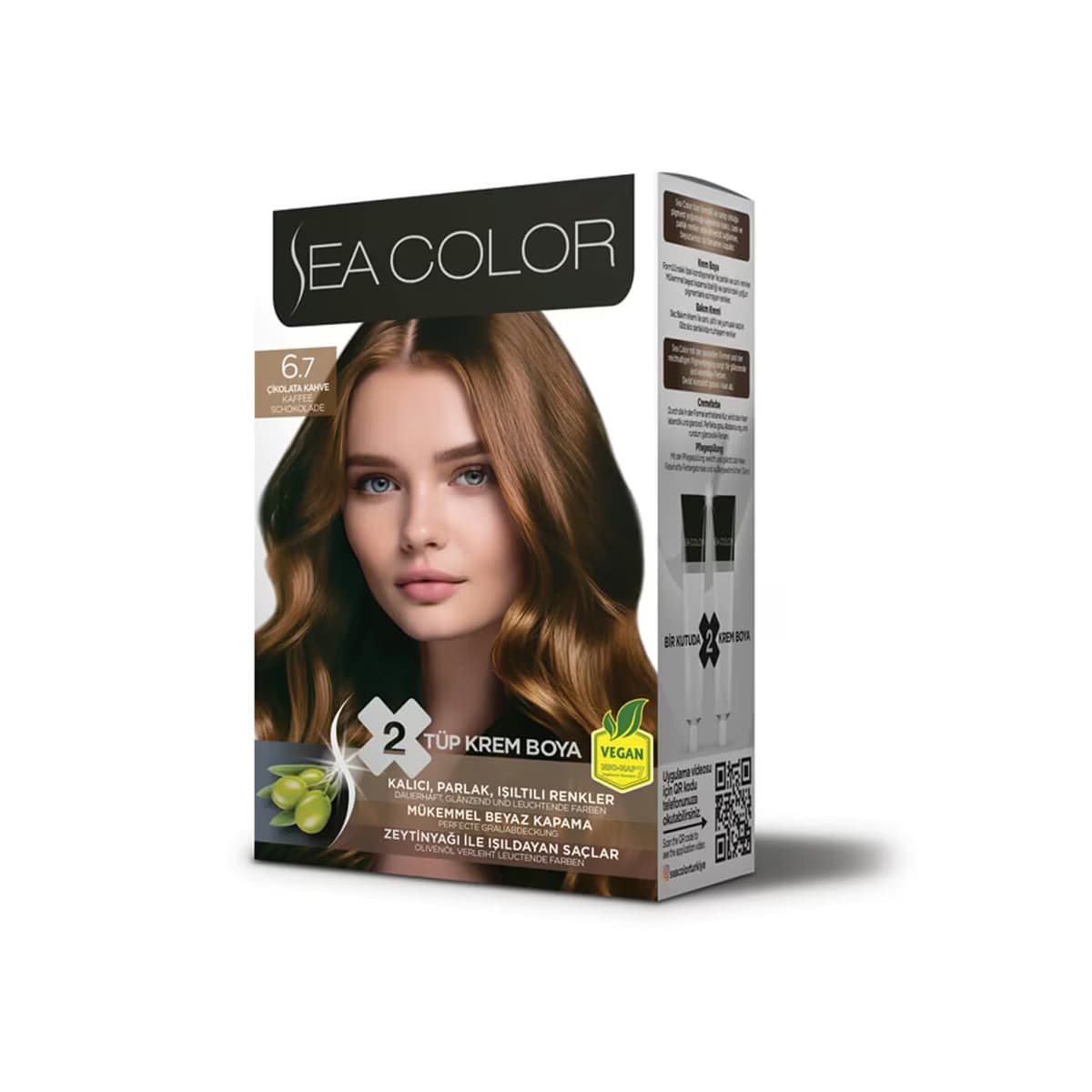 Sea Color Kit Boya 6.7 Çikolata Kahve 1 adet