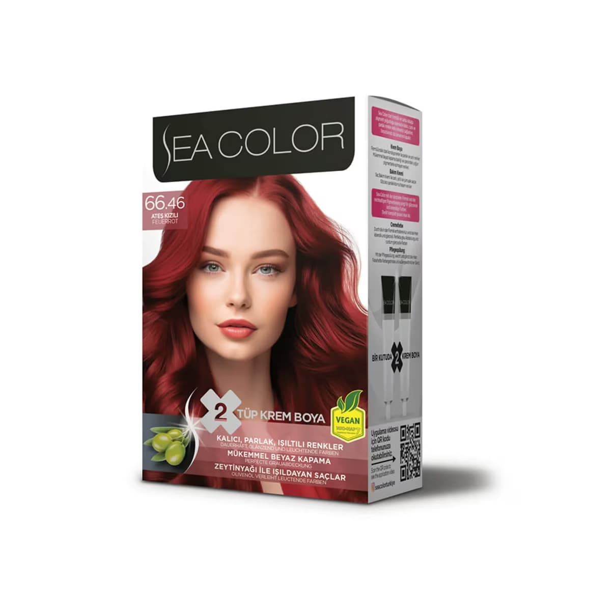 Sea Color Kit Boya 66.46 Ateş Kızılı 1 adet