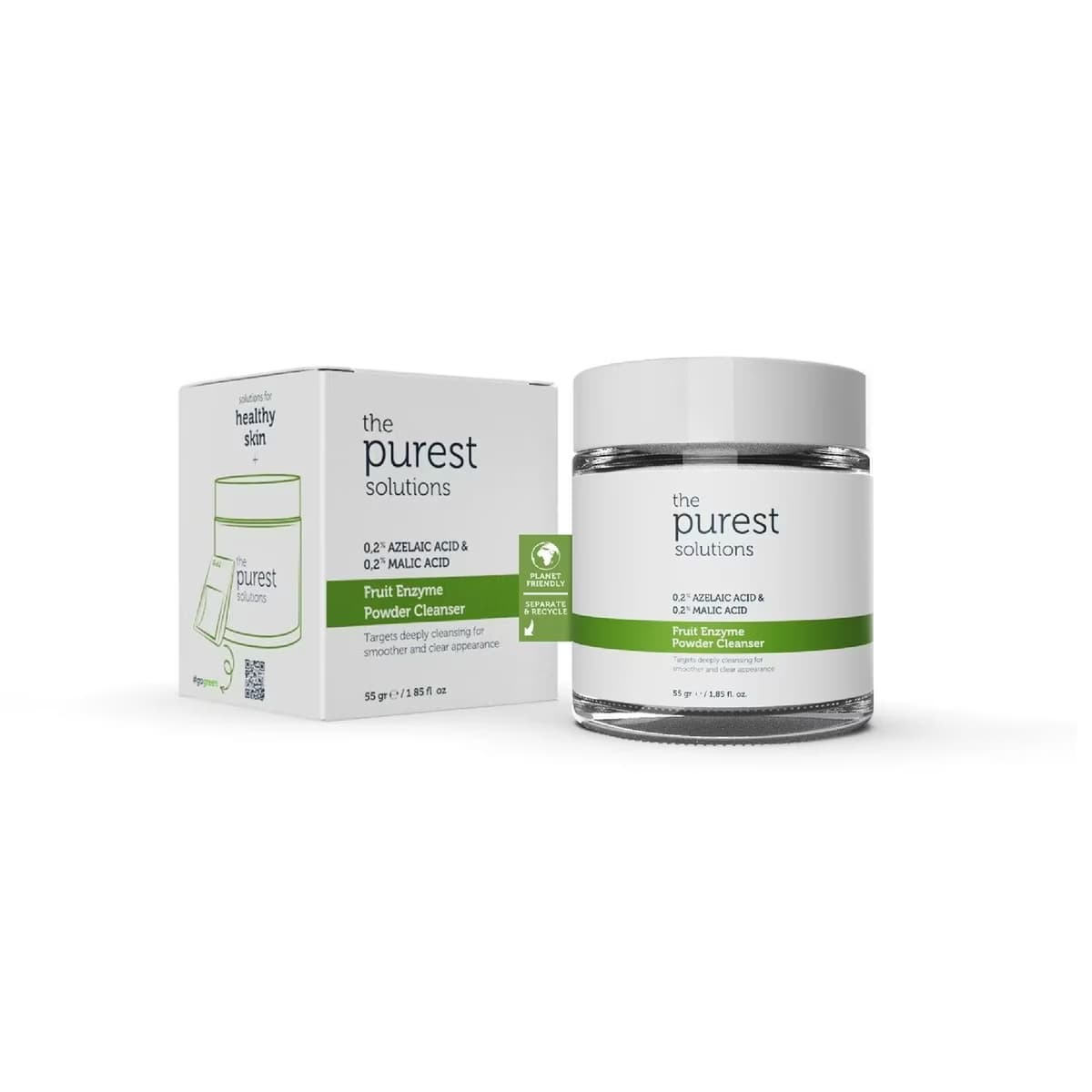 The Purest Solutions Enzim Toz Yüz Temizleyici Azelaic Asit 55 gr