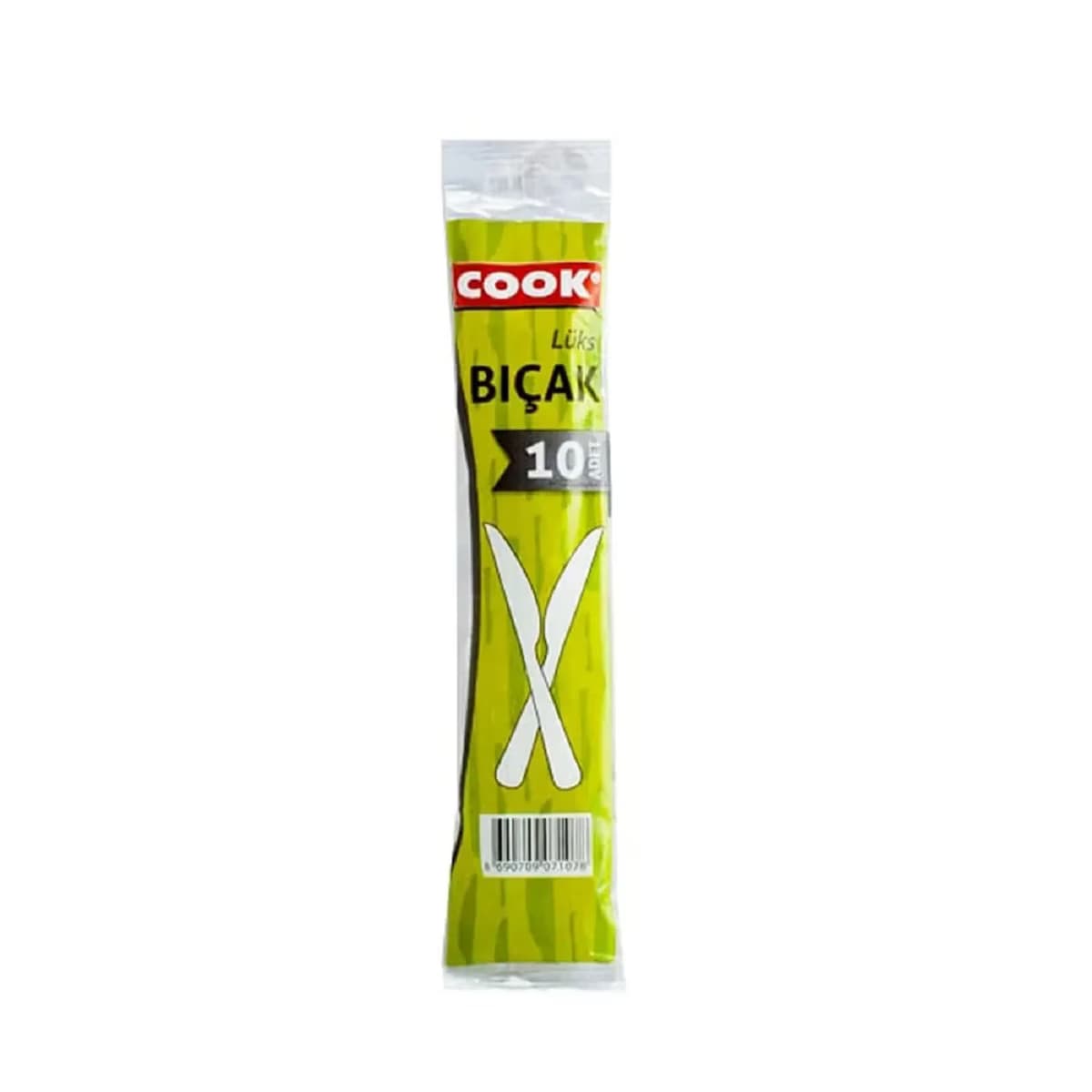 Cook Plastik Bıçak Lüks 10 Adet