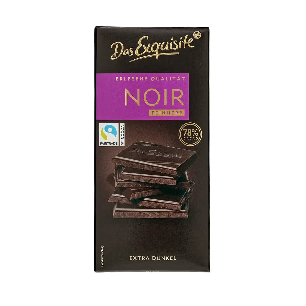 Das Exquisite Tablet Çikolata %78 Kakao 100 gr