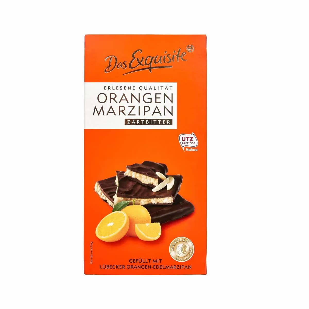 Das Exquisite Tablet Çikolata Portakal Marzip 140 gr