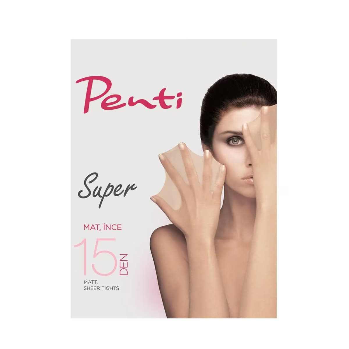Penti Külotlu Çorap Siyah Süper 500-2 1 adet
