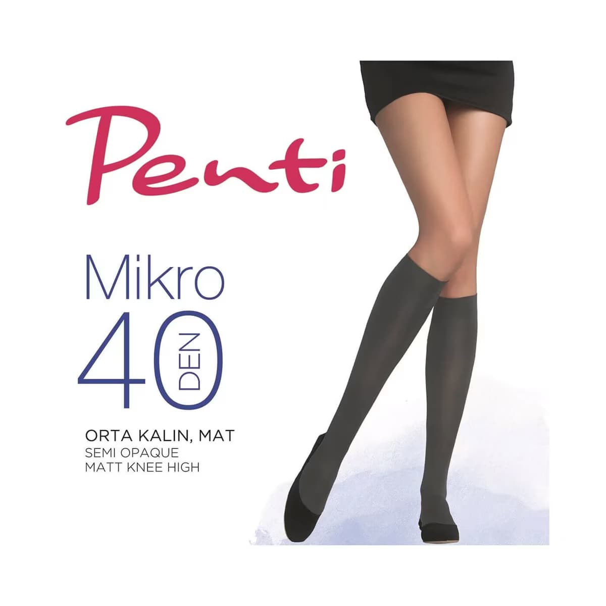 Penti Micro Pantolon Çorabı Siyah 40 500 Std 1 adet