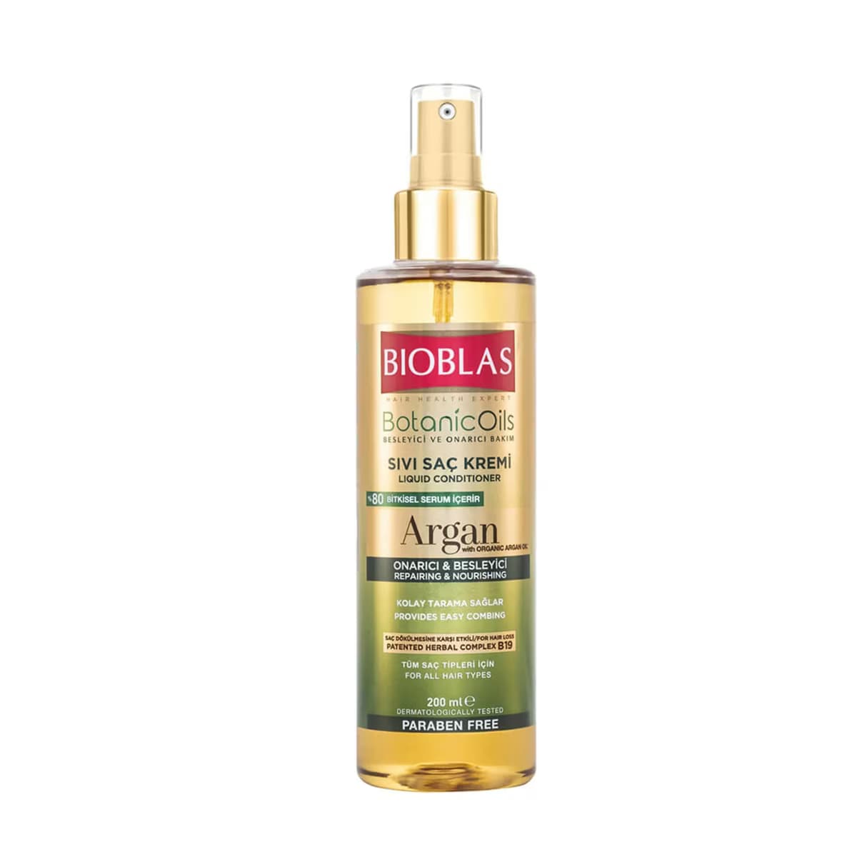 Bioblas Sıvı Saç Kremi Argan Yağlı Besleyici 200 ml