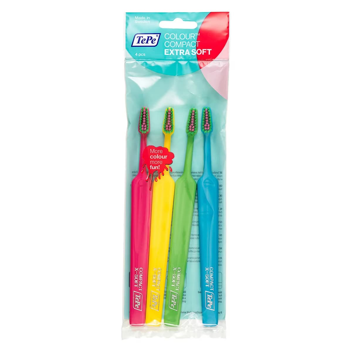 Tepe Diş Fırçası Select Compact X-Soft 4'lü