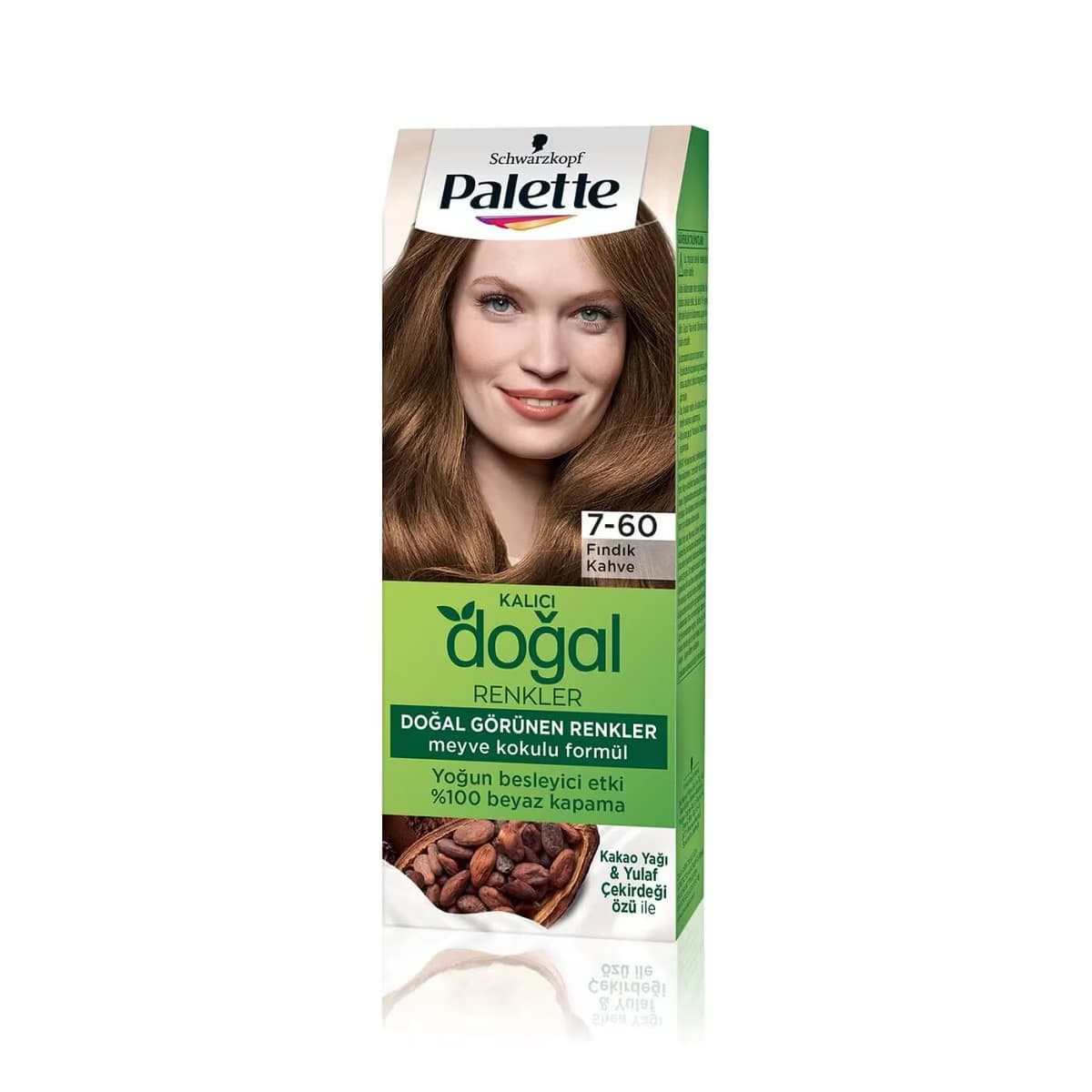 Palette Saç Boyası Natural Colors 7-60 Fındık Kahve 1 adet