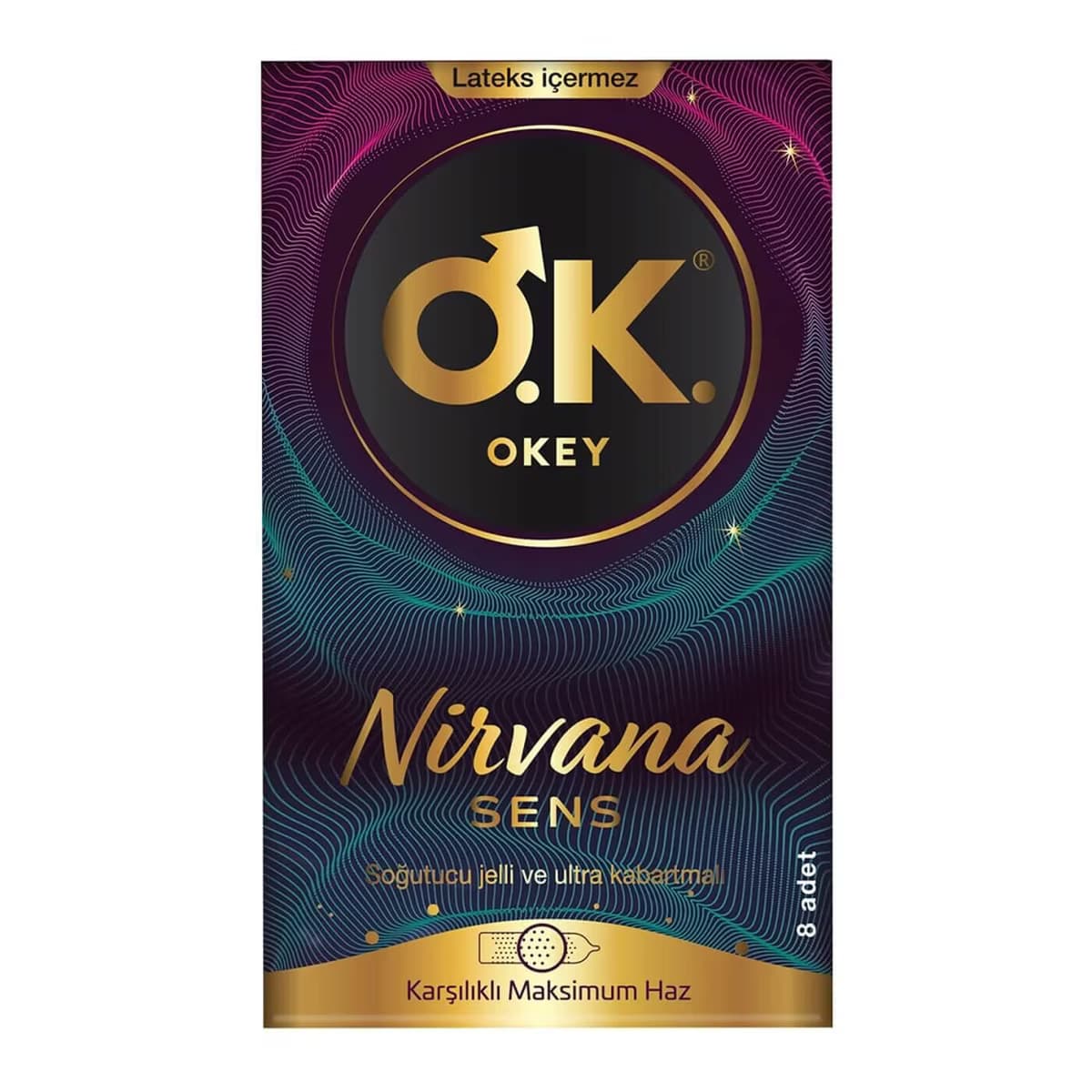 Okey Prezervatif Nirvana Sens 8'li